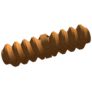 rückläufige Schraube